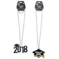 Plastic Class of 2018 Graduate Necklaces, 36 in. — Dollar Tree (SKU 269687)