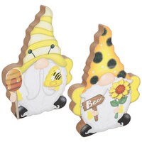 Bee Gnome Garden-Themed Décor, 6.5-in. — Dollar Tree