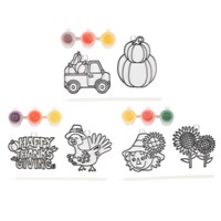 Crafter's Square Diy Harvest Themed Sun-Catchers, 6.875x4.125 in. — Dollar Tree