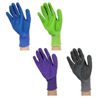 Garden Collection Latex Grip Gloves, 2-Piece Pack. — Dollar Tree