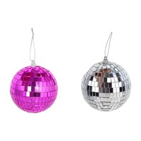 Details & Accessories Mirror Disco Ball, Assorted Colors — Dollar Tree