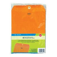Jot Kraft Clasp Envelope, 6-Piece Pack — Dollar Tree