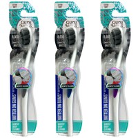 Gurunanda Softex Charcoal Toothbrush, 1 Count. — Dollar Tree