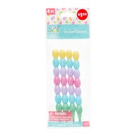 Seasonal Collection Multicolored Easter Stacked Pastel Crayons, 4 Piece. — Dollar Tree