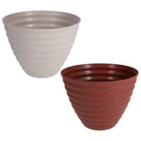 Textured Planter For Home Garden, 1-Count. — Dollar Tree