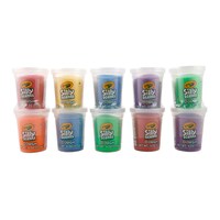 Crayola Silly Scents Play Dough, Assorted Colors, 2-Piece Pack. — Dollar Tree