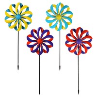 Flower-Shaped Pinwheels, 19.5x8 in. — Dollar Tree