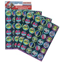 Transformers Stickers, 4-Sheet Packs — Dollar Tree