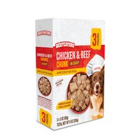 Beefeaters Chicken & Beef Delicatessen Dog Food, 3-Count. Box — Dollar Tree