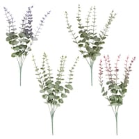 Floral Garden Artificial Eucalyptus Bush, Assorted Styles, 1-Count. — Dollar Tree
