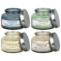 Soy Blend Coastal Scented Candle Jars with Metal Lids, 3 oz. — Dollar Tree penny item