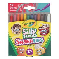 Crayola Silly Scents Smashups Twistable Crayons, 12-Count. — Dollar Tree