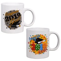 Congrats 2019 Grad Stoneware Mugs, 5x4.25x3.5 in. — Dollar Tree (SKU 288849)