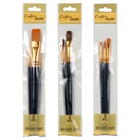 Crafter's Square Delicate Paint Brush Sets — Dollar Tree