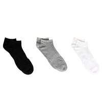 Juncture Men's Athletic Low-Cut Socks, Assorted Colors, 3-pair Pack. — Dollar Tree