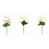Floral Garden Artificial 4-Stem Magnolia Bushes, 15.5 in. — Dollar Tree