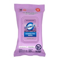 Disinfex Lavender Disinfecting Wipes, 40-Piece Pack. — Dollar Tree