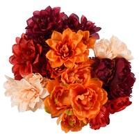 Floral Garden 6-Stem Dahlia and Peony Bushes, 13 in. — Dollar Tree