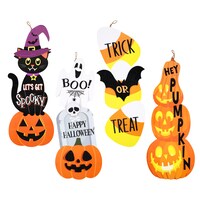 Seasonal Collection Halloween-themed Decor Sign, Assorted Designs, 1-Count. — Dollar Tree