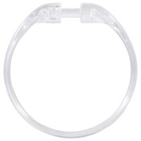 Bulk Home Collection Clear Plastic Shower Curtain Rings, 12-ct. Packs | Dollar Tree
