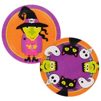Whimsical Halloween Paper Plates, 9", 18-ct. Packs — Dollar Tree (SKU 222916)