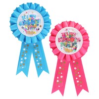 It's My Birthday Confetti Award Ribbons, 6.5 in. — Dollar Tree