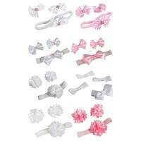Baby Heart Boxes of Hair Accessories — Dollar Tree