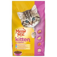 Meow Mix Kitten Li’l Nibbles Kitten Food, 3.15 lb. Bag — Dollar Tree