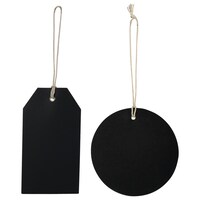Crafter's Square Chalk Board Tags, 6-Count. Packs — Dollar Tree