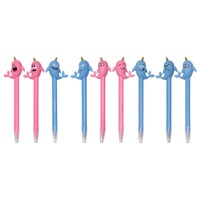 Silly Narwhal Character Pens, 7.5 in. — Dollar Tree