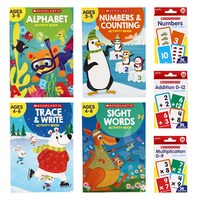 Scholastic Activity Books and Flash Cards — Dollar Tree