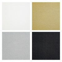 Crafters Square Assorted Glitter Cardstock, 4-Pack., 12x12-in. — Dollar Tree