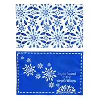 Home Collection Reversible Fabric Placemats, Assorted Designs — Dollar Tree