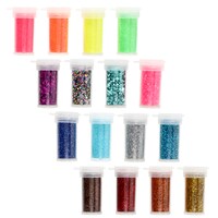 Crafters Square Glitter Shakers, 4-Count. — Dollar Tree
