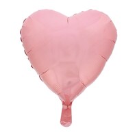 Light Pink Heart-Shaped Foil Balloons, 18-in. — Dollar Tree
