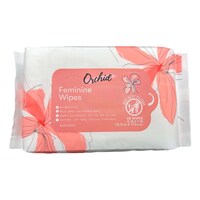 Orchid Rain Scented Feminine Wipes, 40-Piece Pack. — Dollar Tree