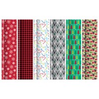 Casual Christmas Gift Wrap, 30-in. x 40-ft. Rolls — Dollar Tree