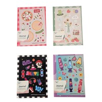 Jot Journal Book With Stickers, Assorted Designs, 1-Count. — Dollar Tree