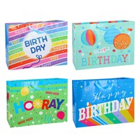 Extra Large Birthday Gift Bag, Assorted Designs — Dollar Tree