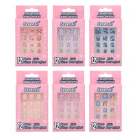Sevenail Fashionable Press On Nails for Kids, 12-Count. Packs — Dollar Tree