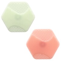 April Bath & Shower Facial Scrubbers, 2-Count. Packs — Dollar Tree
