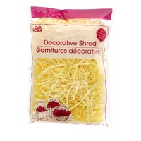 Voila Canary Yellow Decorative Shredded Paper, 1.8 oz. Bags — Dollar Tree