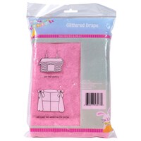 Glitter Easter Drapes, 40x32 in. — Dollar Tree