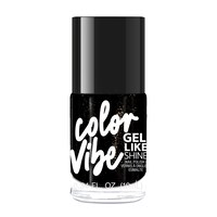 Color Vibe Black Nail Polish, 0.37 oz. — Dollar Tree