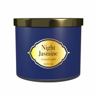Night Jasmine Scented candle, 14 oz. — Dollar Tree