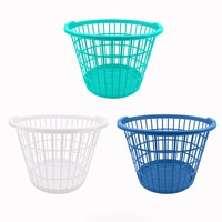Large Plastic Slotted Laundry Baskets, 17.5x12 in. — Dollar Tree