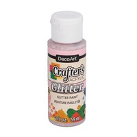 DecoArt Crafter's Acrylic Glitter Paint, 1-Count. — Dollar Tree
