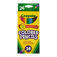 Crayola Pre-sharpened Colored Pencils, 24-Piece Pack. — Dollar Tree