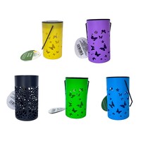 Garden Collection Butterfly-Themed Solar Lantern, 1-Count. — Dollar Tree