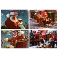 Voila Extra-Large Santa Christmas Gift Bags, 17x12x5 in. — Dollar Tree